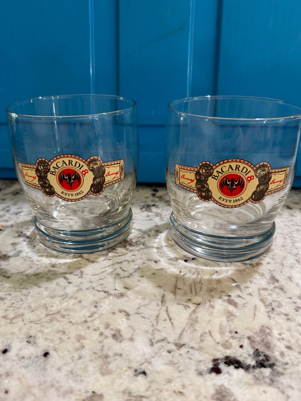 Bacardi 8 Glasses -set of 2